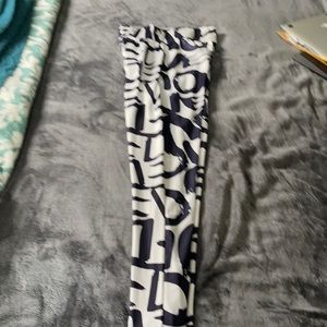 fancy love stretchable women’s pants black &white